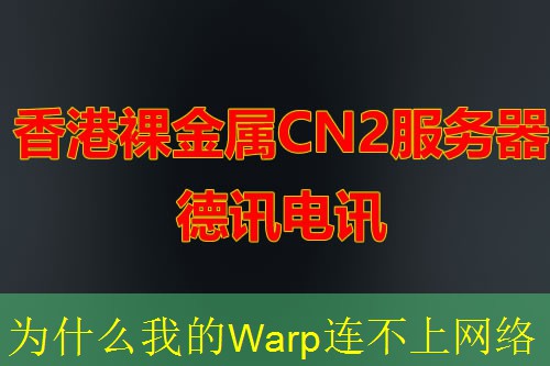 为什么我的Warp连不上网络